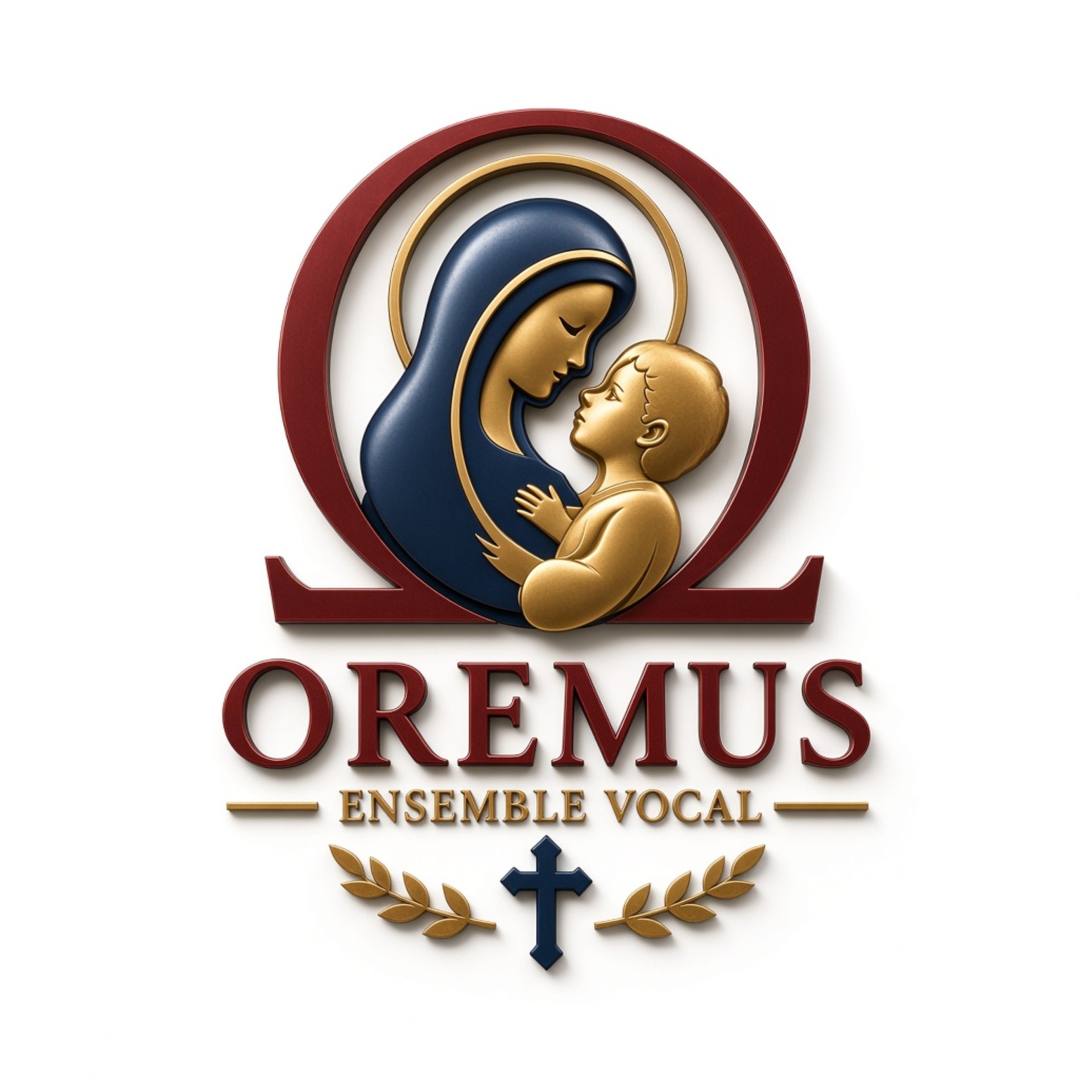 Logo embossé de l'Ensemble Vocal OREMUS